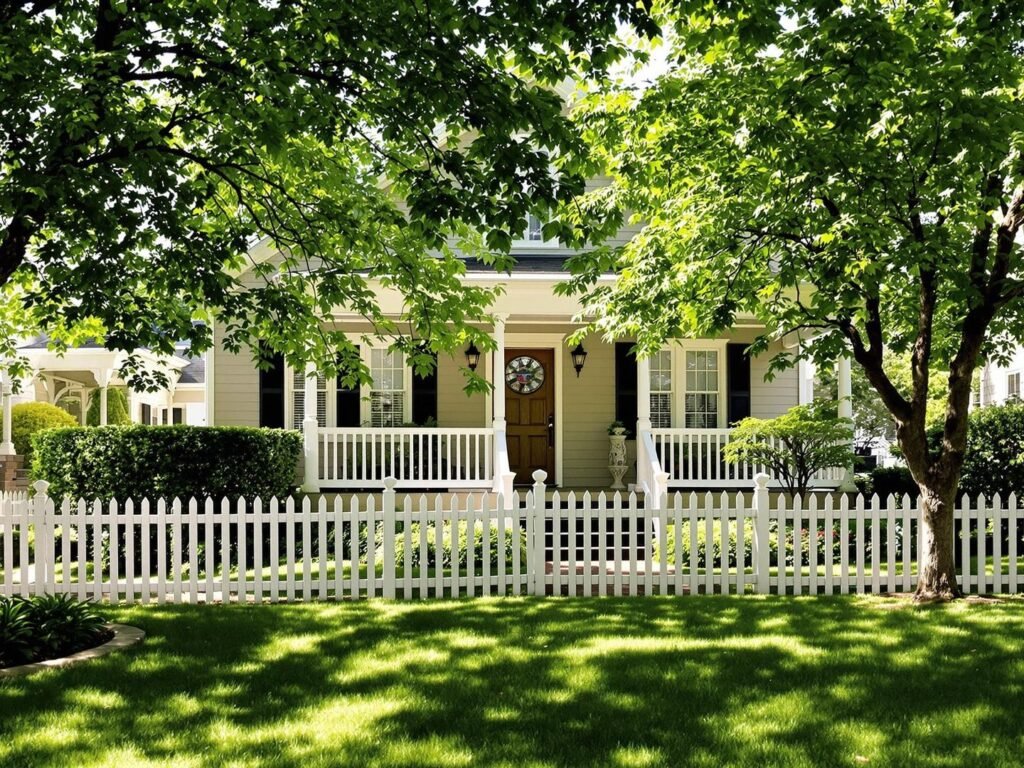 Elegant suburban New Rochelle house with welcoming porch.