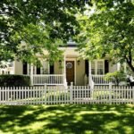 Elegant suburban New Rochelle house with welcoming porch.